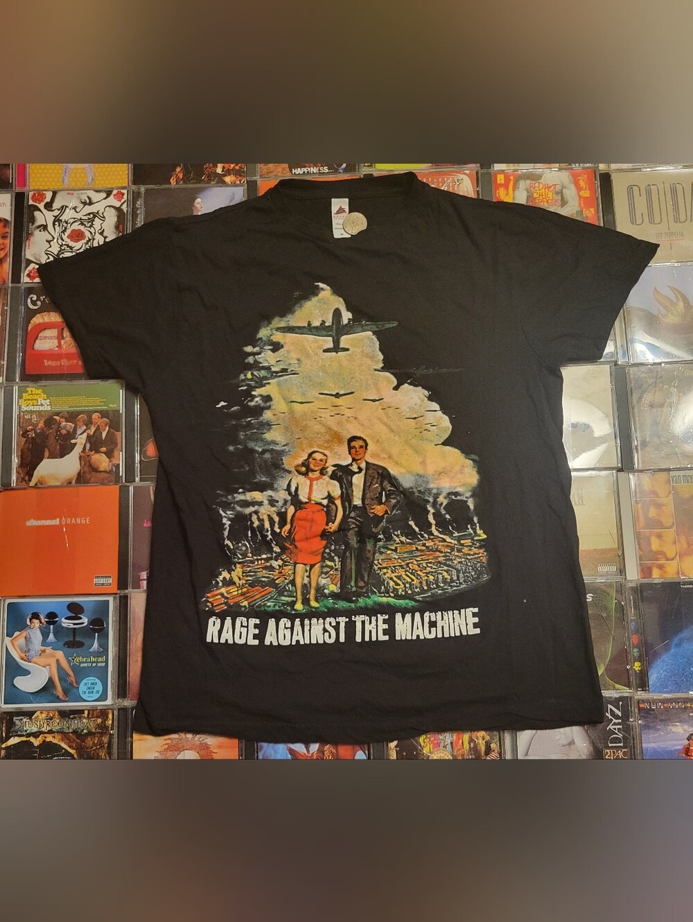 Rage Against The Machine Double Sided Tee